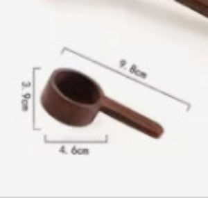 Walnut Wood Measuring Spoon- 8gram - Perfect for Matcha ceremony
